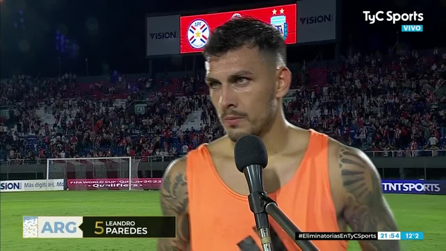 Leandro Paredes: Solo faltó el gol para ganar