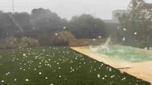Impresionante temporal en Roldán dejó numerosos daños