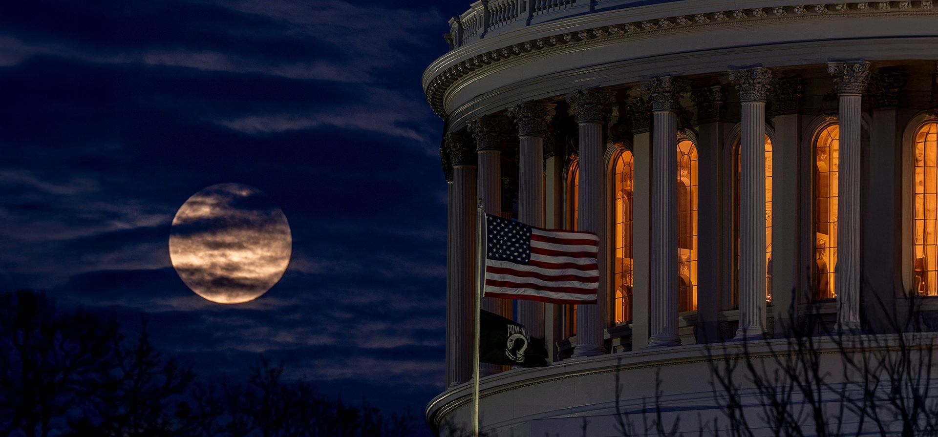 La última superluna del año, la La última superluna del año, la