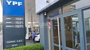 YPF: los nuevos precios de los combustibles en la ciudad de Santa Fe