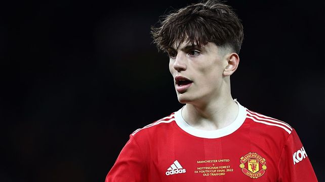¿Cómo entró Alejandro Garnacho en la historia del Manchester United?