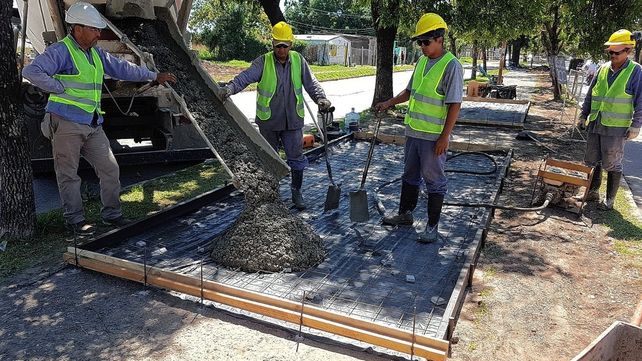 Trabajos de bacheo en la ciudad de Santa Fe&nbsp;