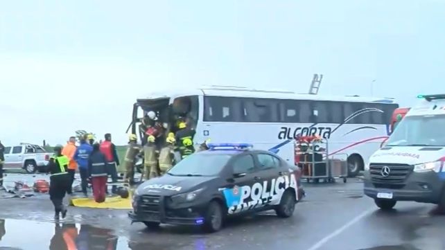 El choque se produjo en la ruta