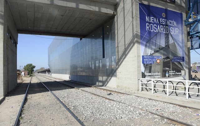 Flamante. La nueva estación de trenes Rosario Sur