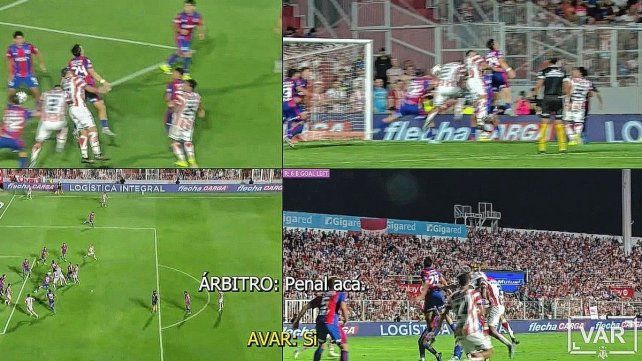 Se revelaron los audios del VAR en el penal anulado a Unión contra San Lorenzo