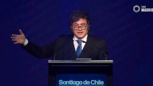 En Chile, Javier Milei reivindicó el derrocamiento de Allende, criticó a Pedro Sánchez y a Macri