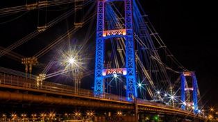 Barrileteada Nacional por el Autismo: iluminarán de azul el Puente Colgante