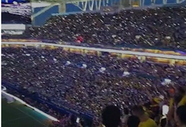 Desde adentro, con toda la fiesta de la Copa América