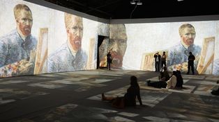 Cómo es la experiencia de sumergirse en el mundo de Van Gogh