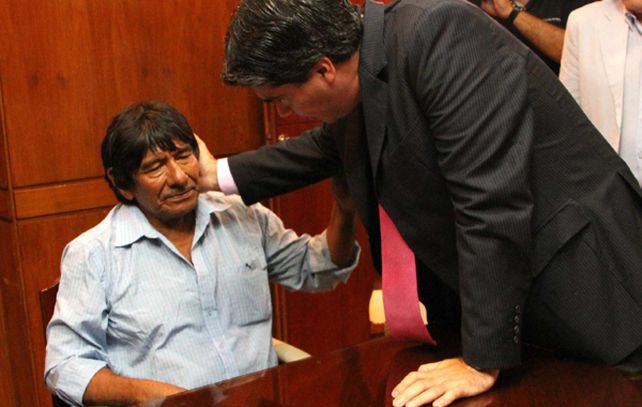 El gobernador Capitanich recibió al padre del niño muerto a golpes.
