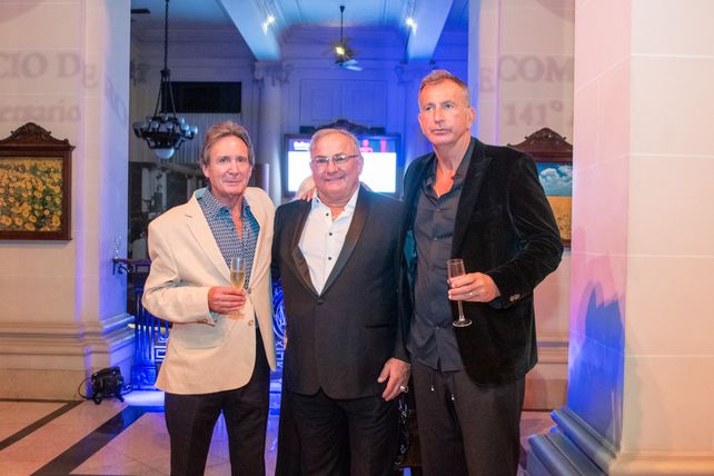 Hugo Menicocci, Walter Tombolini y Oscar Yervoni 