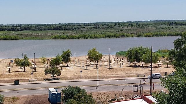 El nuevo balneario municipal de Villa Constitución.