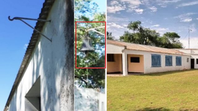 Robaron la campana que está hace casi 200 años en la escuela N°83 Armada Argentina