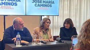 La precandidata a gobernadora, Mónica Fein