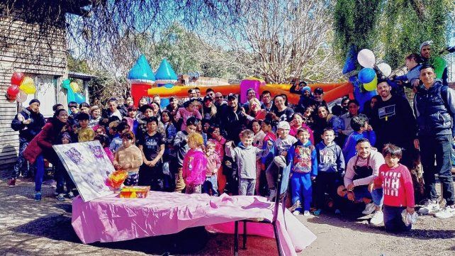 Voluntariado Deportivo organiza otra fiesta para los gurises
