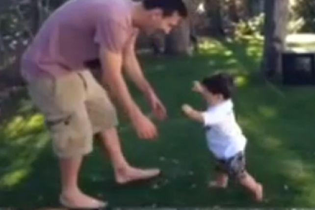 Así fueron los primeros pasos de Thiago Messi