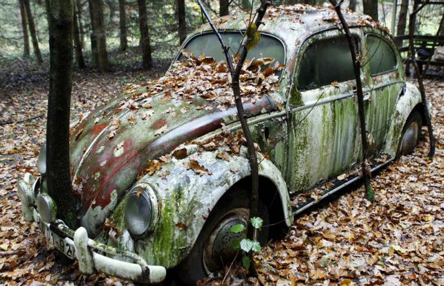 Reliquia. Un VW Escarabajo