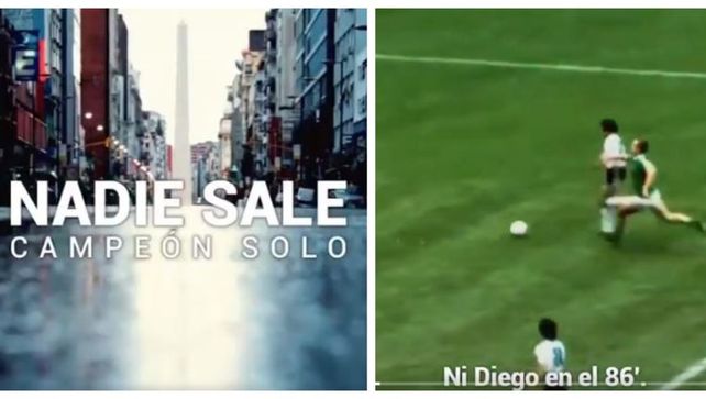 La AFA y su video de concientización sobre el Coronavirus