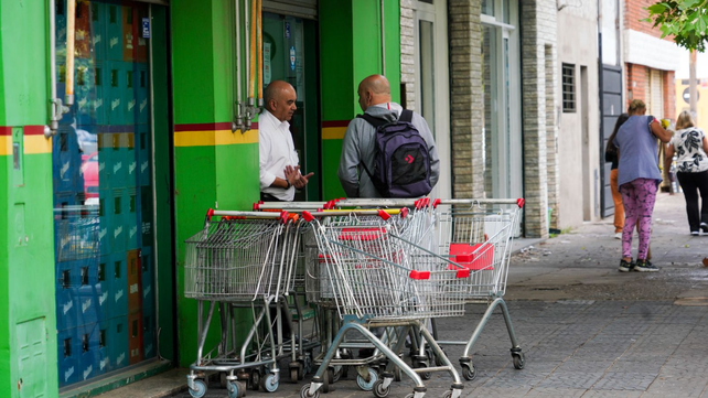 Paro general en Rosario. Los supermercados rosarinos arrancaron este jueves con actividad casi normal.&nbsp;