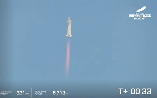 Blue Origin, el sueño de Jeff Bezos hace pie en el espacio