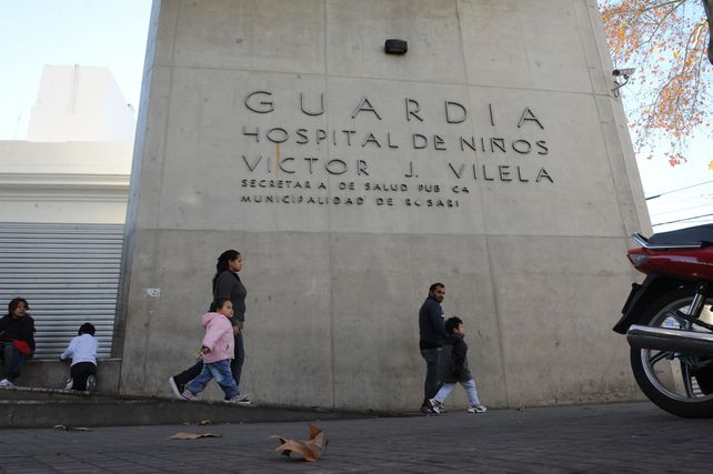El Hospital de Niños Víctor J. Vilela. La niña herida en Tablada está internada en la sala de cuidados críticos.&nbsp;