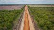 La reconstrucción del camino que une Viale y el arroyo Durazno tiene un 45% de avance
