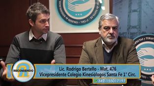 Noticias del Colegio de kinesiólogos de Santa Fe