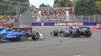 Colapinto sufrió un choque por parte de Albon y finalizó 19° en el GP de Azerbaiyán