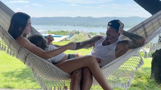 La cordobesa Valentina Ferrer y el colombiano J Balvin están en pareja desde 2018 y disfrutan las fiestas en la ciudad de Carlos Paz