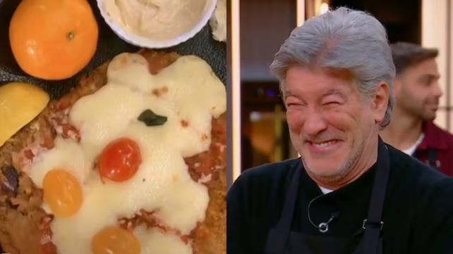 Pachu Peña decepcionó con su plato