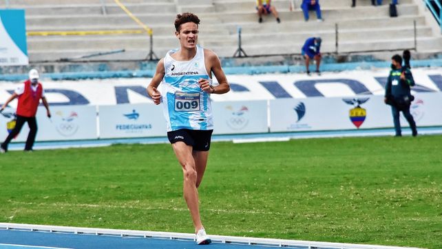 El santafesino José Zabala finalizó en el puesto 12° en la prueba de 5.000 metros desarrollada en Ecuador.