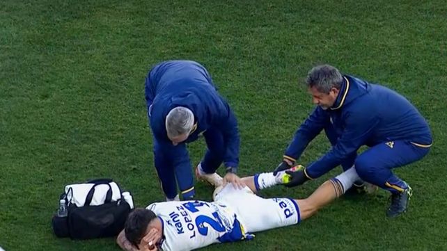 Santi López se resintió el tobillo en el partido ante Lanús y seguirá siendo baja en Central.