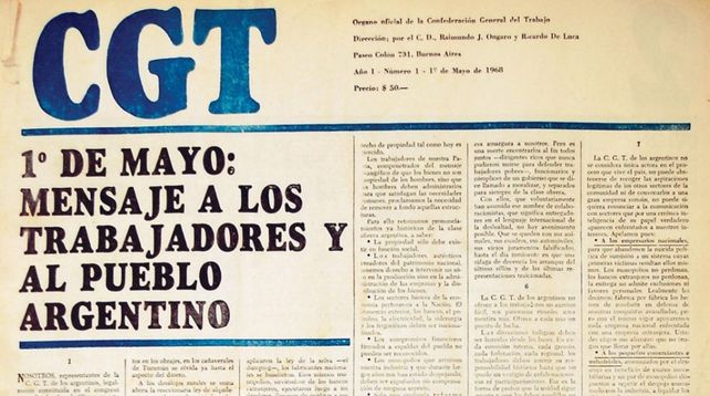 El manifiesto de la CGT de los Argentinos