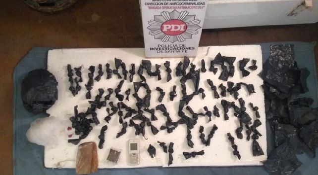 Secuestran drogas en barrios de Santa Fe y Esperanza