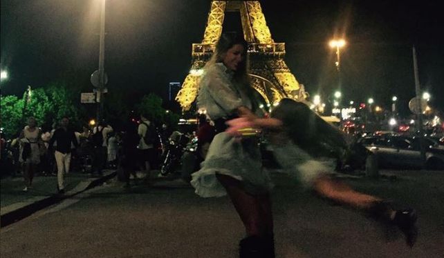 Las fotos de la China Suárez y su hija Rufina en París