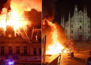Francia e Italia jaqueadas por masivas y violentas protestas