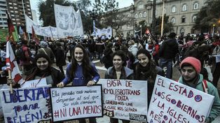 El Puente Colgante se iluminará de violeta en alusión a la marcha de Ni una Menos