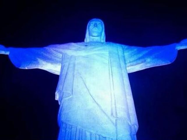 El Cristo se va probando los colores del futuro campeón del mundo