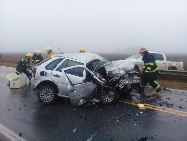 Un conductor muerto y otro herido en un choque automovilístico