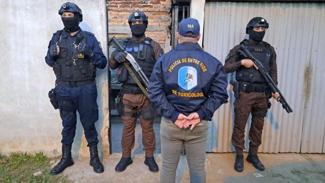Concordia: vendían droga bajo la fachada de un taller mecánico