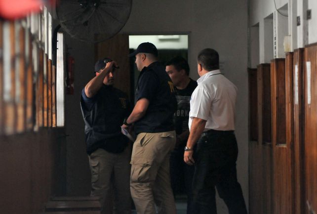 Detenido. Carlos Tata Baldomir