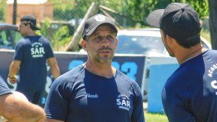 El santafesino Nicolás Bruzzone se encuentra en Santa Fe por las actividades de la Academia de alto rendimiento de SAR.