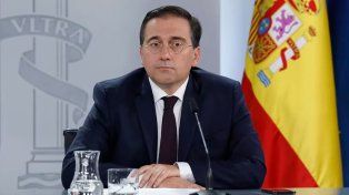 José Manuel Albares, ministro de Asuntos Exteriores, este martes en rueda de prensa tras el Consejo de Ministros.&nbsp;