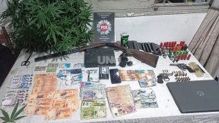 Los elementos secuestrados