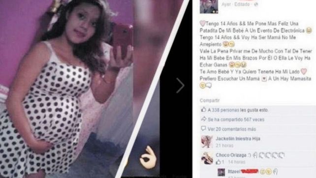 Anunció su embarazo por Facebook y todos la denunciaron cuando se enteraron quién es el padre