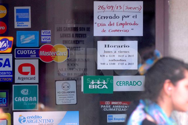 Un jueves distinto: negocios cerrados y escasa actividad