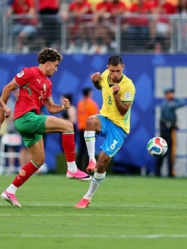Vinícius Jr salvó a Brasil ante un Marruecos ambicioso