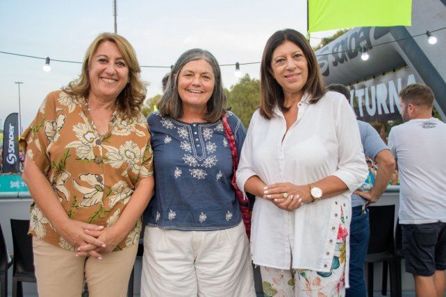 Mónica Fein, Mónica Alvarado y Clara García