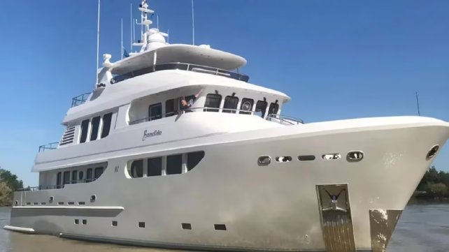 El barco que usaron Martín Insaurralde y Sofía Clérici en su viaje por Marbella