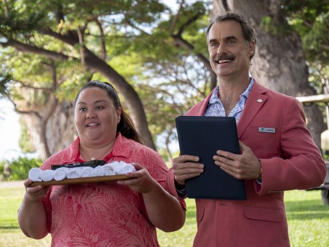 La exitosa comedia “The White Lotus”, de HBO Max.